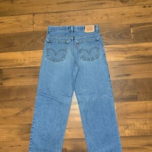 Levi's worn good and pretty good